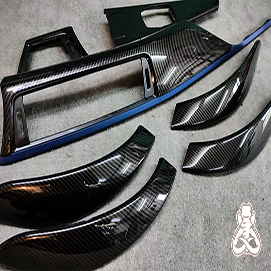 Аквапринт BMW F30 под карбон